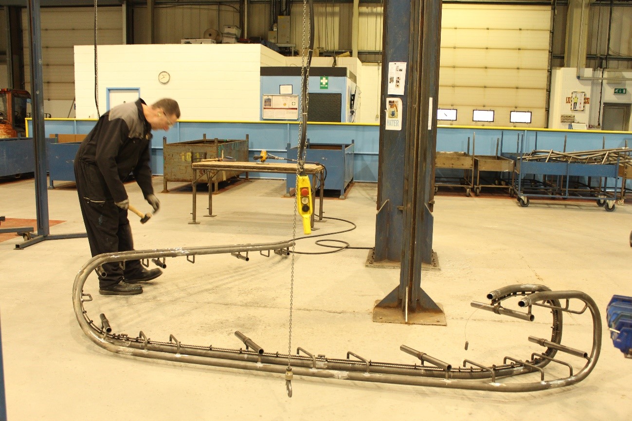 Stairlift rail production