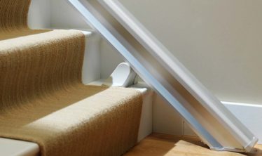 Straight Stairlift Start and dimensions