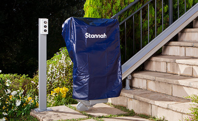 protective cover for stair chair lift